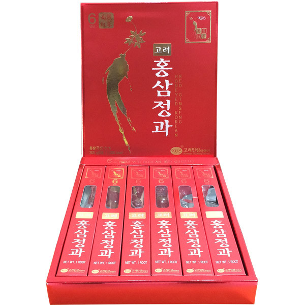 Hồng sâm củ tẩm mật ong chính hãng KGS hộp 300g sâm Hàn Quốc 6 năm tuổi - 8809054086174