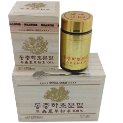 Bột đông trùng hạ thảo Hàn Quốc nguyên chất 100% hộp 2 lọ x 90g - 8809054084811