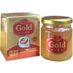 Tổ yến chưng đường phèn 100% tổ yến 190ml/ lọ - Gold Bird - 8936071090423