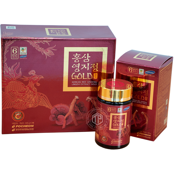 Cao hồng sâm linh chi Pocheon chính hãng Hàn Quốc - 8809191149633