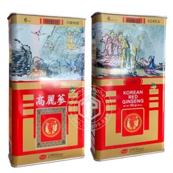 Hồng sâm củ khô hộp thiếc KGS 150g Chính hãng Hàn Quốc