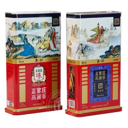 Hồng sâm củ khô KGC 150g 7 củ hộp thiếc hồng sâm Chính phủ Jung Kwan Jang