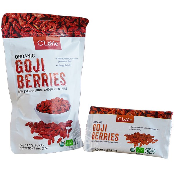 Kỷ tử hữu cơ Goji Berries túi 170g