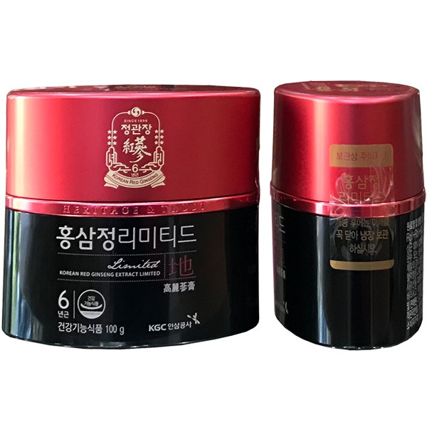 Cao địa sâm Chính phủ Hàn Quốc tinh chất cao hồng sâm Jung Kwan Jang KGC thượng hạng lọ 100g