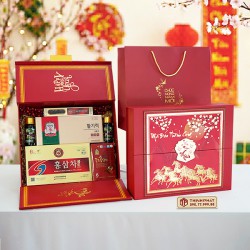 Hộp Quà Xuân Vạn Phúc - Set 40 - Hộp quà tặng tết cao cấp Xuân 2026