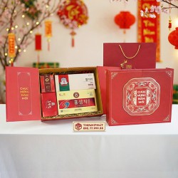 Hộp Quà Xuân Vạn Phúc - Set 42 - Hộp quà tặng tết cao cấp Xuân 2026