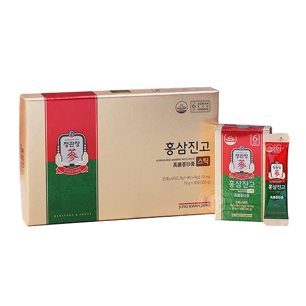 Tinh chất hồng sâm mật ong KGC Jung Kwan Jang Mild Paste hộp 30 gói x 10g