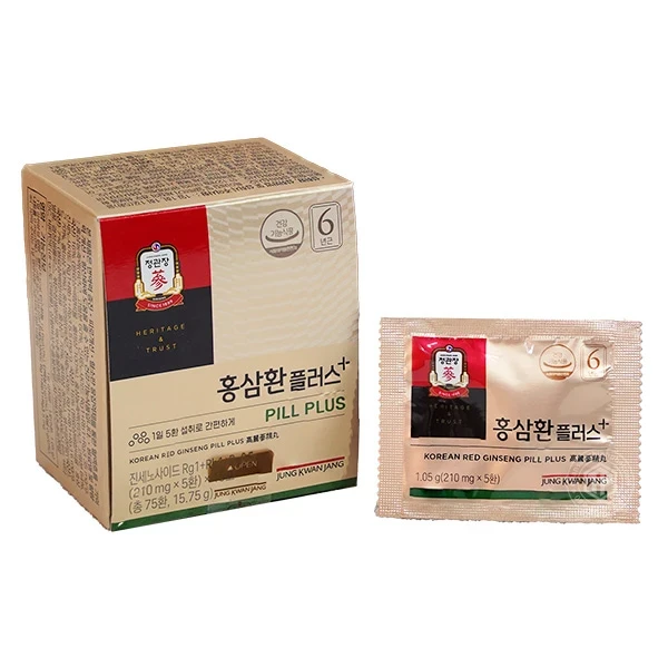 Viên cao hồng sâm cao cấp KGC Jung Kwan Jang pill plus hộp 75 viên