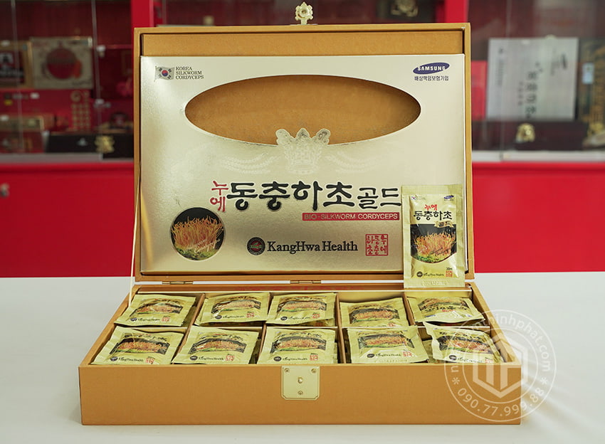 Nước đông trùng hạ thảo Hàn Quốc Rùa Vàng 60 gói