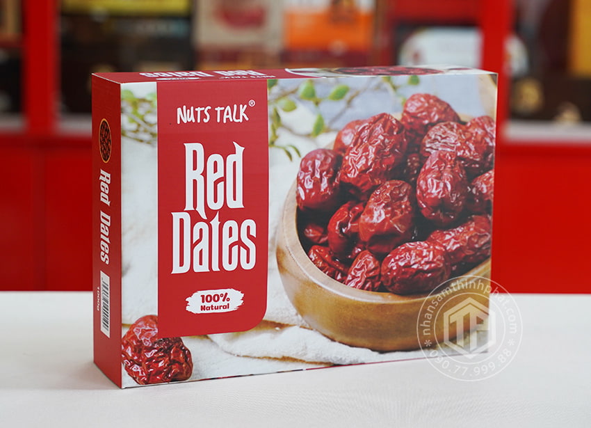 Táo đỏ sấy khô Hàn Quốc NUTS TALK 1kg