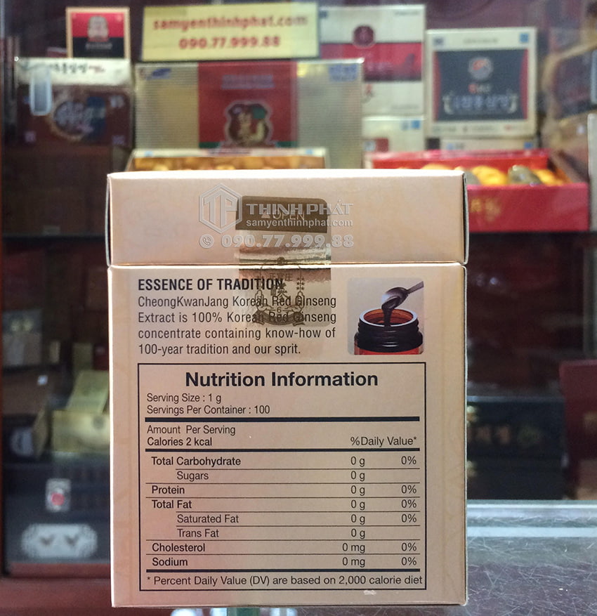 Cao hồng sâm KGC Chính phủ Hàn Quốc cao cấp lọ 100g Jung Kwan Jang