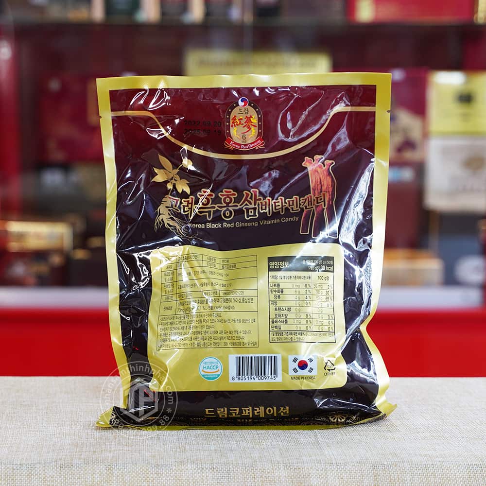 Kẹo Hắc Sâm Hàn Quốc 300g