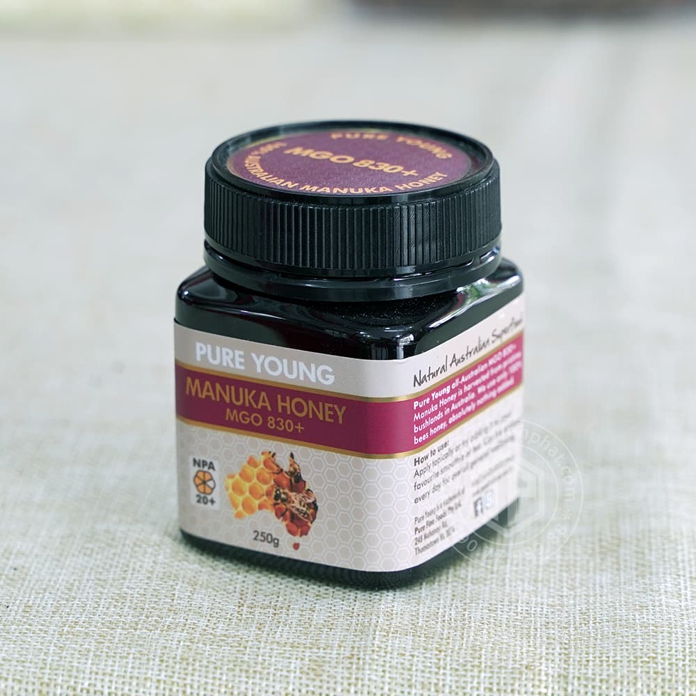 Mật ong Manuka Pure Young 830+ 250g nhập khẩu từ Úc