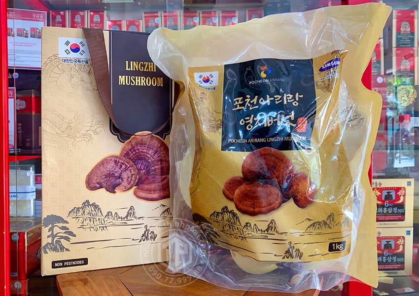 Nấm linh chi Hàn Quốc Pocheon 1kg