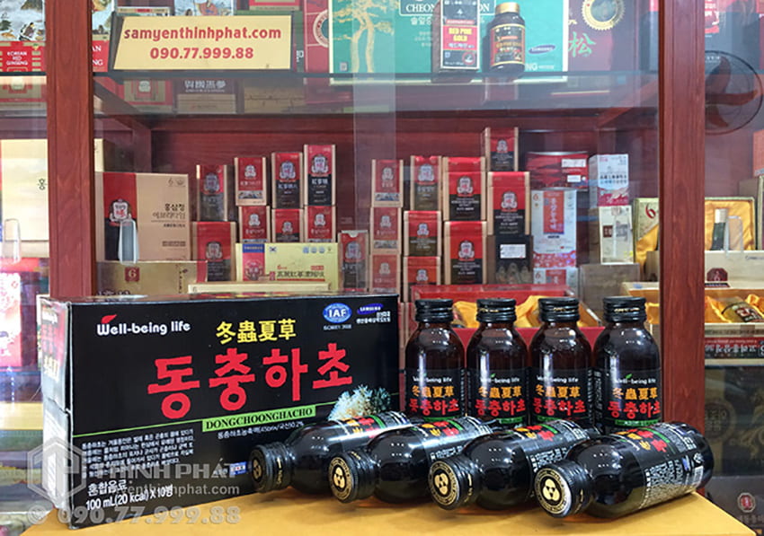 Nước đông trùng hạ thảo Hàn Quốc