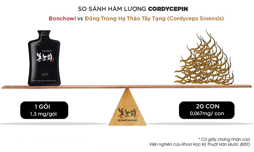 Tinh chất đông trùng hạ thảo lên men cao cấp cho nữ - Hàn Quốc