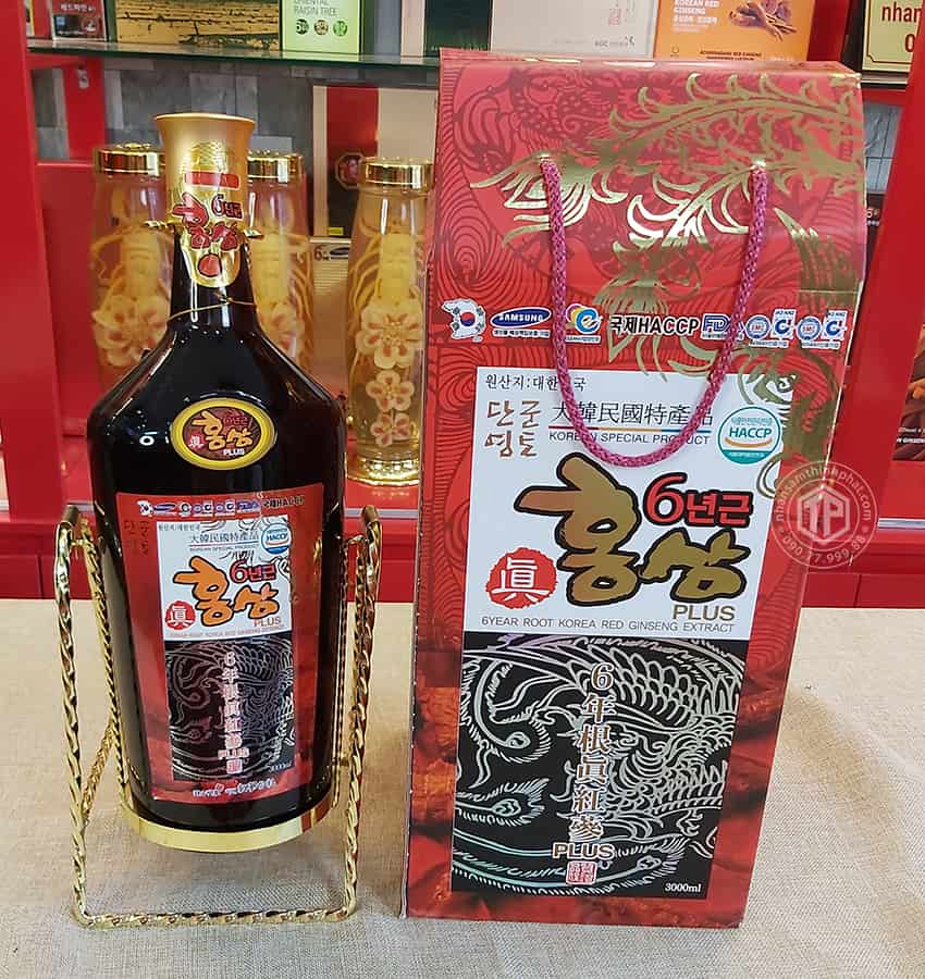 Nước hồng sâm đông trùng hạ thảo chai 3 lít Kanghwa