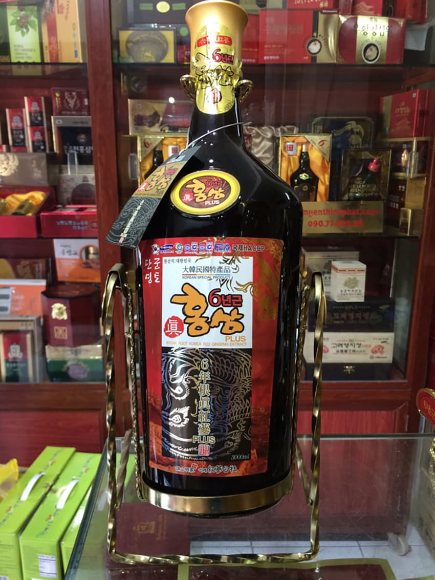 Nước hồng sâm đông trùng hạ thảo chai 3 lít Kanghwa
