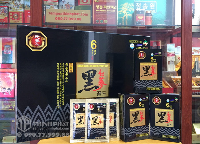 Nước hắc sâm Hàn Quốc 6 năm tuổi Bio Apgold 60 gói
