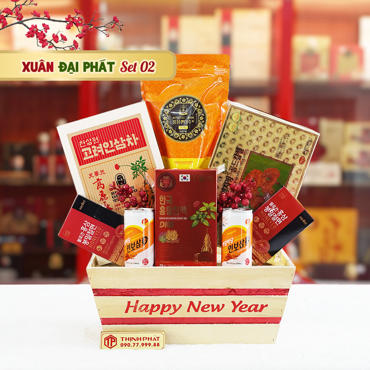 Giỏ Quà Xuân Đại Phát - Set 2