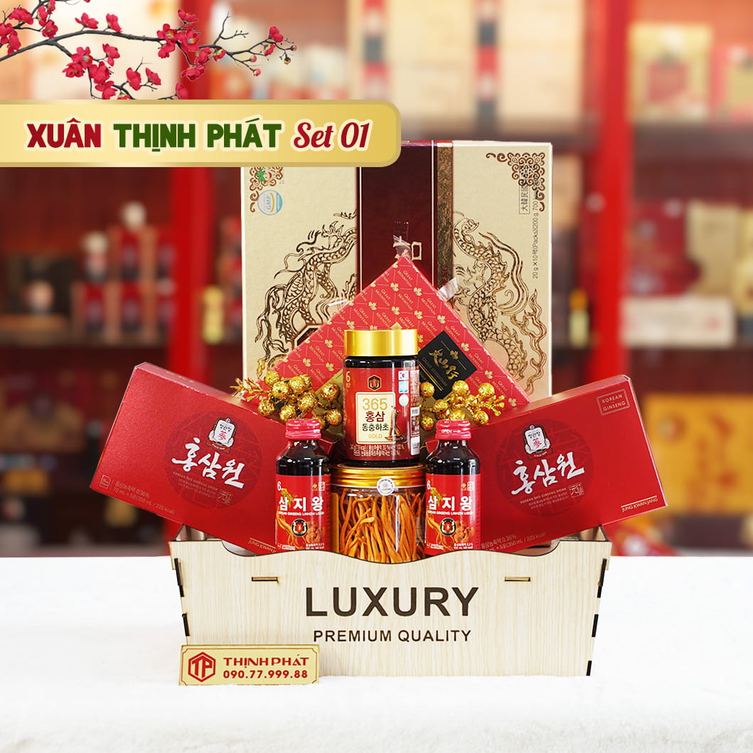 Giỏ Quà Sức Khỏe Xuân Thịnh Phát - Set 1