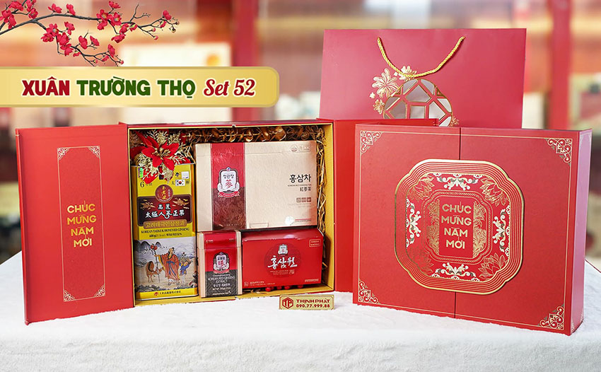 Hộp Quà Xuân Trường Thọ - Set 52