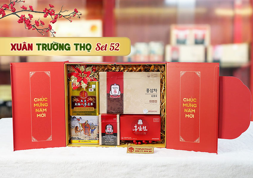 Hộp Quà Xuân Trường Thọ - Set 52