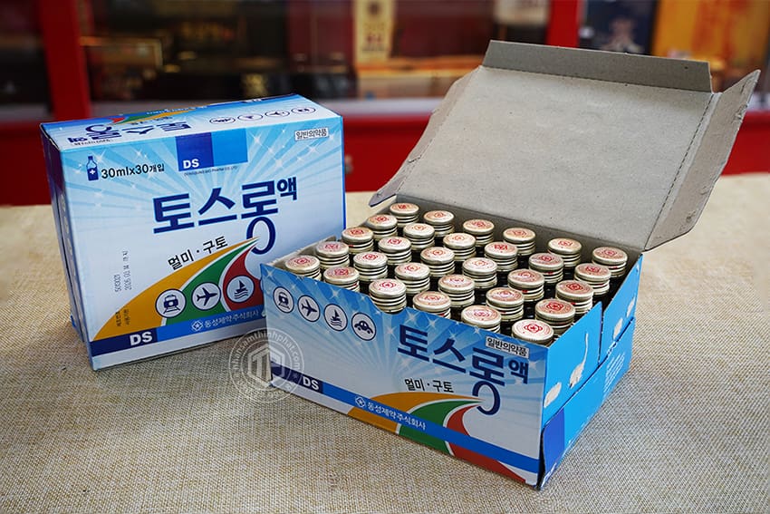 Nước chống say tàu xe Hàn Quốc 