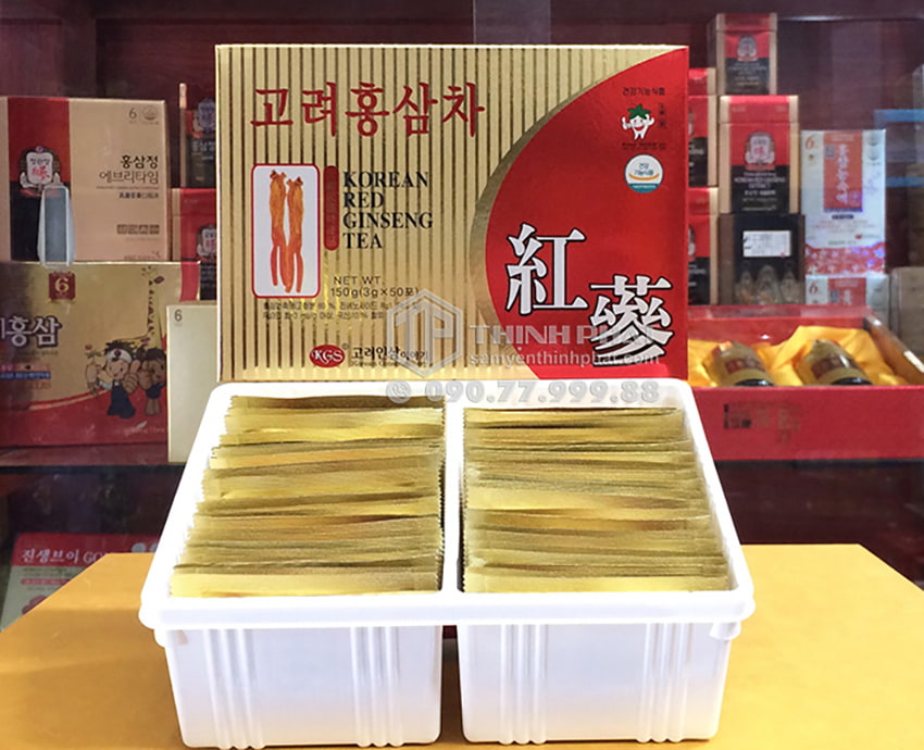 Trà sâm Hàn Quốc KGS hộp 50 gói