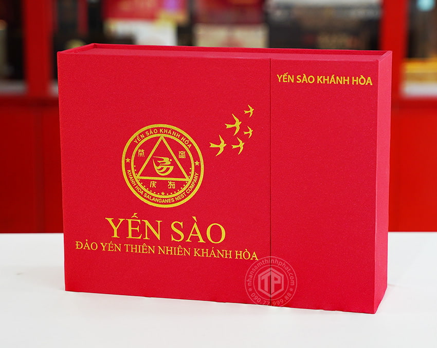 Tổ Yến Sào Khánh Hòa yến đảo thiên nhiên mẫu hộp quà tặng 100g - 014G