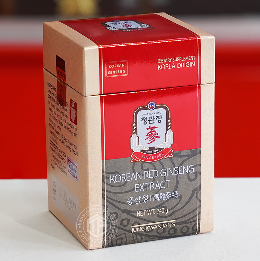 Cao hồng sâm Chính phủ Hàn Quốc cao cấp KGC Jung Kwan Jang 240g Cao hồng sâm Chính phủ Hàn Quốc cao cấp KGC Jung Kwan Jang 240g