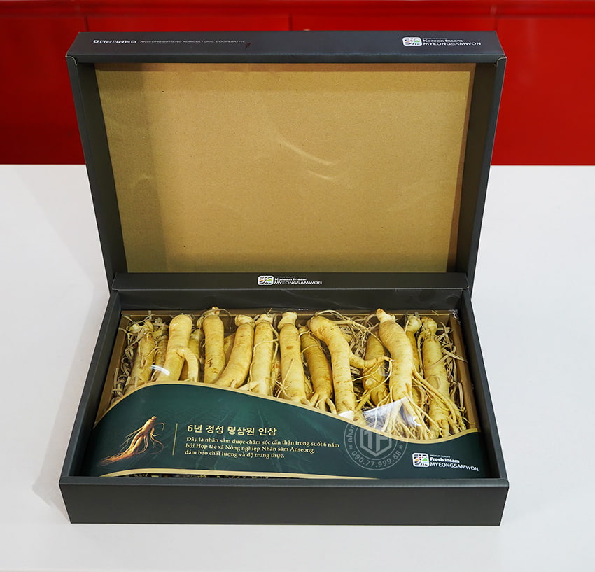 Nhân sâm tươi Hàn Quốc loại 1 nhập khẩu kg 20 củ