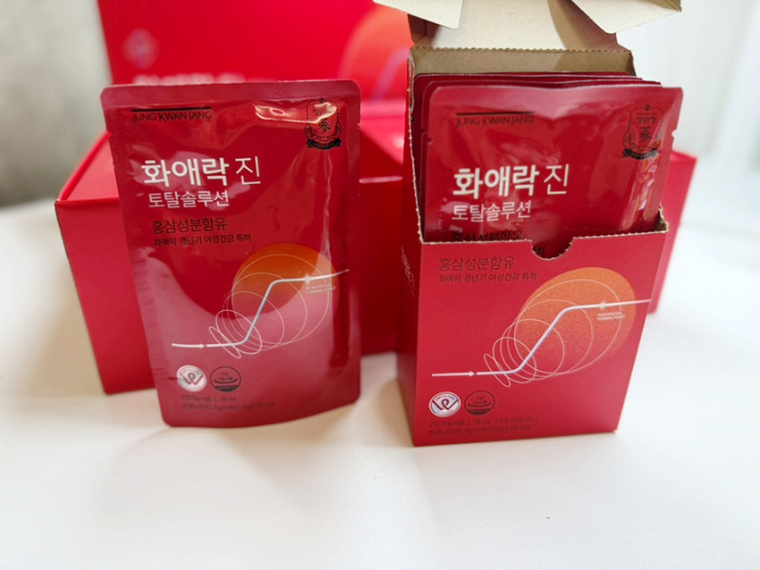 Nước Hồng Sâm Cao Cấp KGC chính hãng cho nữ hộp 30 gói x 70ml