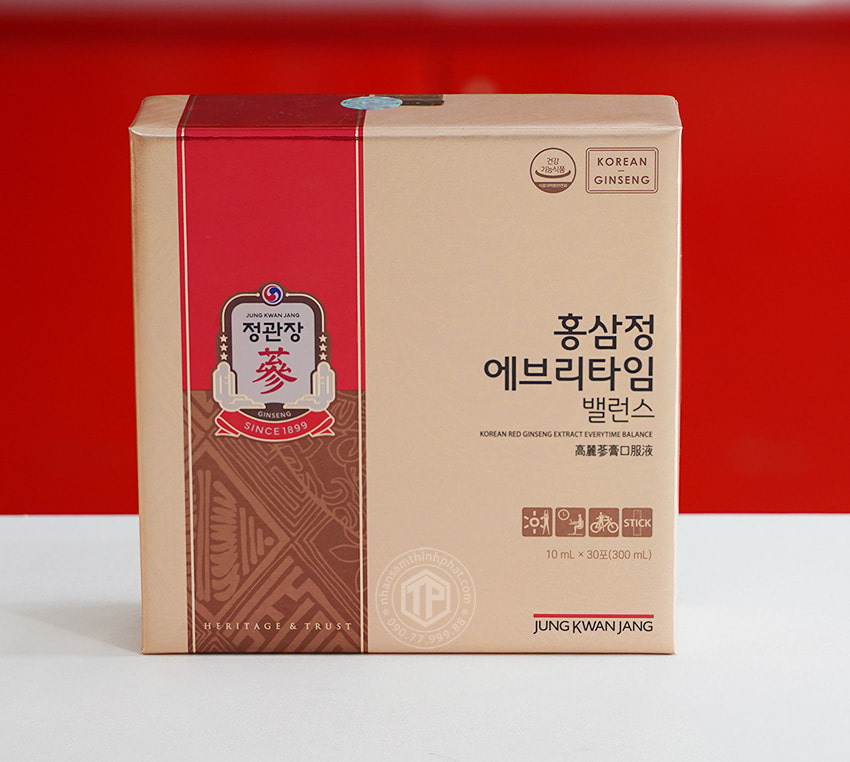 Nước hồng sâm Hậu Duệ Mặt Trời 75% sâm chính phủ Hàn Quốc KGC Jung Kwan Jang