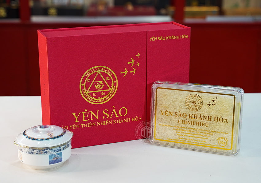 Tổ Yến Sào Khánh Hòa yến đảo hộp quà tặng 50g - 015G
