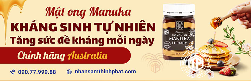 Mật ong Manuka Úc - Kháng sinh tự nhiên tăng sức đề kháng mỗi ngày, chính hãng Úc